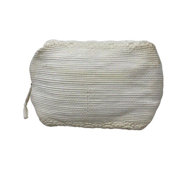 Vintage 50s Macrame Boho Mini Satchel + Beaded Hummingbird Coin Purse - Picture 6 of 12